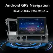 Android Car Navigation GPS wifi Radio For 2006-2011 Civic Multimedia Video