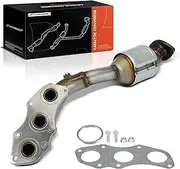 Right Exhaust Manifold Catalytic Converter with Gasket Kit Direct-Fit Compatible with Lexus GS300 2006, GS350, IS250, IS300, IS350, RC300, RC350, 2.5L 3.0L 3.5L, E.P.A. Compliant