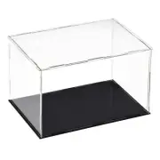 Acrylic Clear Display Case Box Dustproof Protection Showcase 25x15x15cm
