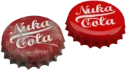 2X Nuka Cola Caps Sticker ~ Barfool ~ Vinyl Phone Laptop Car iPad Helmet Fallout