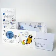 Pollygene Parrot DNA Gender Test – Bird Sexing Kit for African Grey, Macaw, Budgerigar, Lovebird, Cockatoo, Indian Ringneck, Lorikeets +300 Psittacine Species – Avian Gender Reveal & DNA Testing