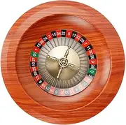 Generic Roulette Table Game Tabletop Rotating Game, Wheel Turntable Table Games for Leisure