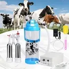 Milking Machine for Cow Electric Milker 3L Portable Pulsation Vacuum Pump Aut...