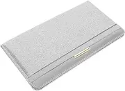 [PACKOVE] Large Capacity PU Passport Wallet for Women Multi Functional Travel Document Organizer with Clear Pockets Cute Card Holder for Travel Essentials Stylish Outdoor Purse