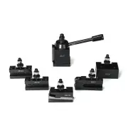 DEMOKE 6PCS 250 Series Quick Change Tool Post System Tool Holders 250-101 to 250-111 High Precision Rigidity Versatile L