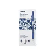 J.Burrows Retractable Gel Pens Blue 12 Pack