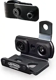 Artago K402 Disc Lock Transport Bracket for Artago 30X14 and 30X10 Motorcycle Disc Lock Alarm, Universal Transport Bracket to Attach to Tubes and Screws of Motorcycle