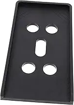 PLAFOPE Mobile CPU Stand with Hollow Design Movable Cart Holder for Computer Tower Wheel Stand with Brake Easy Cooling and Versatile Use for Hosts Servers and More
