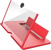 Uonlytech Multifunctional High Definition Screen Magnifier with Stand for Home Use Eye Protection and Optimal Viewing Angle for Smartphones