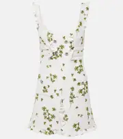 [Giambattista Valli] Giambattista Valli Embroidered bouclé minidress AU 6 multicoloured