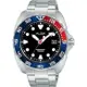 ALBA雅柏 Noir 黑色錶盤夜光手錶-限量紅藍造型水鬼(AS9M99X1/VJ42-X317D)