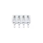 4/8 Cavities Popsicle Mold Silicone Ice-Pop Frozen Lolly Mould Ice Cream Maker