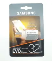 Samsung EVO 32GB Micro SD HC Memory Card UHS-I Class 10 U1 95MB/s & SD Adapter