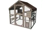 Flyline Walk in Catio Cat Enclosure Cage Half Size 140x188cm