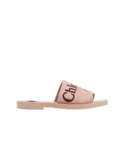 Chloé Woody Flat Mules 34,37,38 Nude