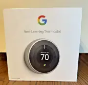 Google Nest Learning Thermostat - NEW in Box Sealed