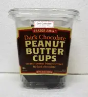 Trader Joe's Dark Chocolate Peanut Butter Cups 16oz 454g Sealed New