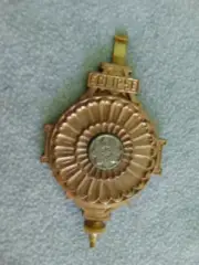 OLD ANTIQUE 1800'S SETH THOMAS ECLIPSE GINGERBREAD KITCHEN CLOCK PENDULUM PARTS