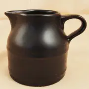 KILN CRAFT Creamer / Jug Dark Brown NEW NEVER USED made in Staffordshire England