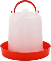 EZONEDEAL Chick Feeder and Waterer Kits Automatic Chicken Feeder and Waterer Set Hanging Poultry Feeder Food Container Baby Chicken Supplies for Baby Chick Duck Quail