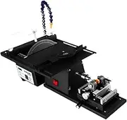 220 2500W 5 IN 1 Multifunctional Desktop Polishing Machine Jade Carving Grinding Cutting Machine Round Bead Punching Machine(Upgraded Version)