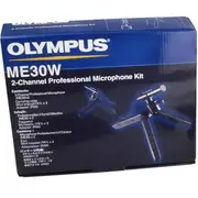 Olympus ME30W Omni-directional 2 Channel Microphone Kit