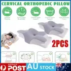 2Pack Memory Foam Pillows Contour Shoulder Neck Pain Relief Side Sleeper Pillow