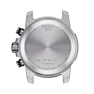 TISSOT天梭 官方授權 SUPERSPORT三眼計時腕錶 母親節 禮物 45.5mm/T1256171105100