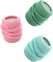 UTHCLO 3Pcs Random Washer Ball Set Durable Tpe Sponge Laundry Balls for Washing Machine Reduce Drying Wrinkles Compatible with Fabrics Essential Laundry Accessories