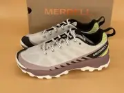 Size 9.5M Merrell Speed Eco Women Hiking Shoes J037368 Oyster / Burlwood Medium