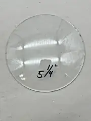 Convex Clock Glass - 5 1/4" Inches New Old Stock (CM54-126)