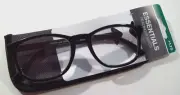 New Men's Foster Grant Essentials Reading Glasses +1.75, PH BLK