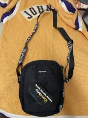 Supreme SS18 Nylon Shoulder Bag Black New w/ Tags
