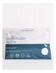 [Heritage] Super Plush Pillow in White