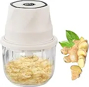 Portable Veggie Chopper - Electric Onion Blender Cordless Processor Mincer | Electric Vegetable Onion Chopper for Ginger, Chili, Fruit, Meat