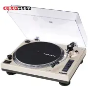 Crosley C100BT-CP C100BT 2-Speed Bluetooth Record Player - Champagne