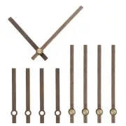 5 Set Wooden DIY Clock Hands Only DIY Repair Part Replacement for 10" Clock