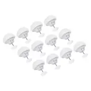 Grips Quilt Cover Clips,12Set Duvet Clips Corner Quilt Fixer White