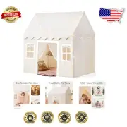 Cozy Kids Indoor Tent with Padded Mat & LED Lights - Perfect for Play & Sleep