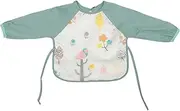 Hohopeti Infant Feeding Smock Toddler Bib Waterproof Dressing Art Smock Bandana Drool Bibs
