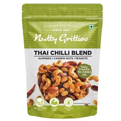 Nutty Gritties Thai Chilli Blend Trail Mix 200g Free Shipping World Wide
