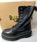 DR MARTENS JADON HI BOOTS UK SIZE 6 EU 39 USA 8 DMS DOCS BLACK 25565001