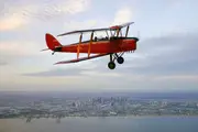Aerobatics in a Tiger Moth Biplane - Lethbridge