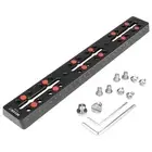 300mm/11.8" Telescope Rail Bar Vixen Style Dovetail Mounting Plate, with M6 1...