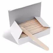 100pcs Large Waxing Spatula Wood Body Hair Removal Wax Sticks Applicator