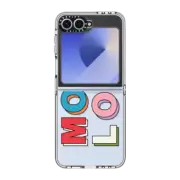 Galaxy Z Flip6 Clear Case More Love Phone Case by Quotes by Christie