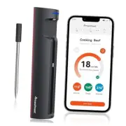 Pro Smart WiFi Wireless Meat Thermometer, Unlimited Range, Improved Stability,
