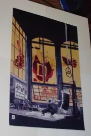 Daredevil Poster #13 Yellow by Tim Sale Battlin Jack Murdock