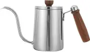 OFFSCH Gooseneck Coffee Kettle Stainless Steel Pouring Pot with Ergonomic Handle Non Slip Design for Precision Brewing of Coffee and Tea and Easy to Clean
