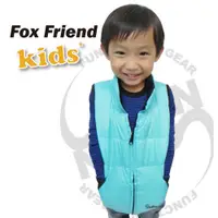 在飛比找蝦皮商城優惠-【Fox Friend】新款中性高領雙面穿防潑水兒童羽絨背心